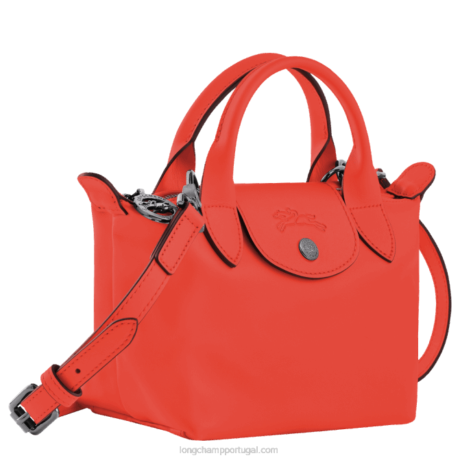 Longchamp 6DPZ145 laranja mulheres bolsa le pliage xtra xs