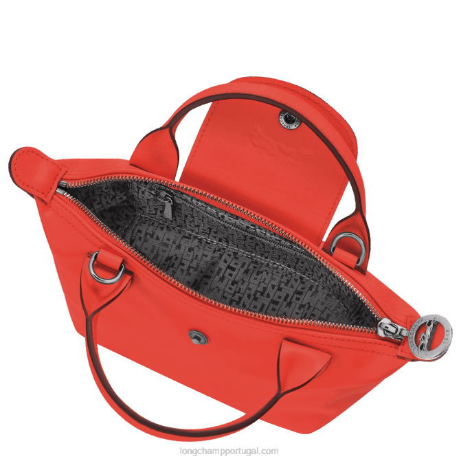 Longchamp 6DPZ145 laranja mulheres bolsa le pliage xtra xs