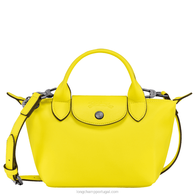 Longchamp 6DPZ146 limão mulheres bolsa le pliage xtra xs