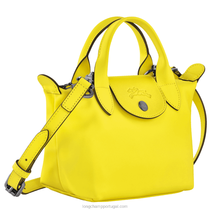 Longchamp 6DPZ146 limão mulheres bolsa le pliage xtra xs