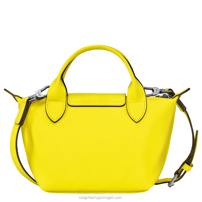 Longchamp 6DPZ146 limão mulheres bolsa le pliage xtra xs