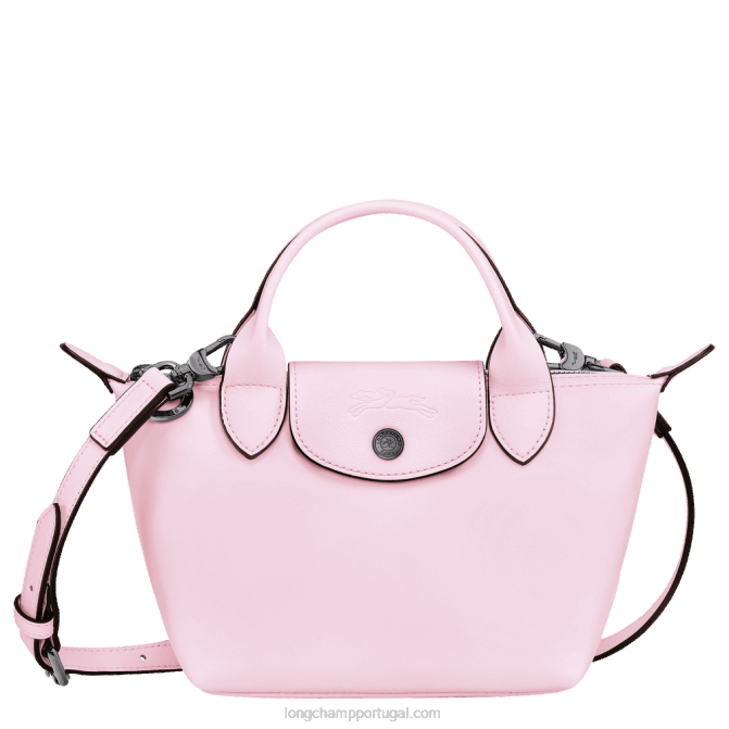 Longchamp 6DPZ149 pétala rosa mulheres bolsa le pliage xtra xs