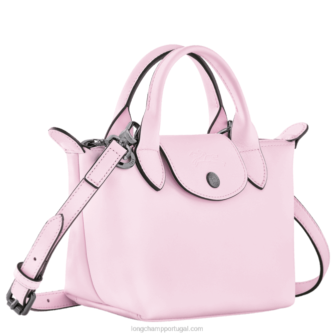 Longchamp 6DPZ149 pétala rosa mulheres bolsa le pliage xtra xs