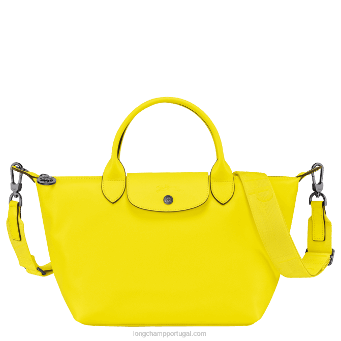 Longchamp 6DPZ152 limão mulheres bolsa le pliage xtra s