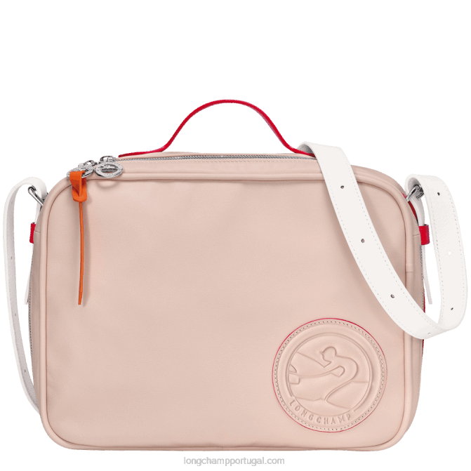 Longchamp 6DPZ155 Rosa pálido mulheres bolsa transversal le pliage xtra m
