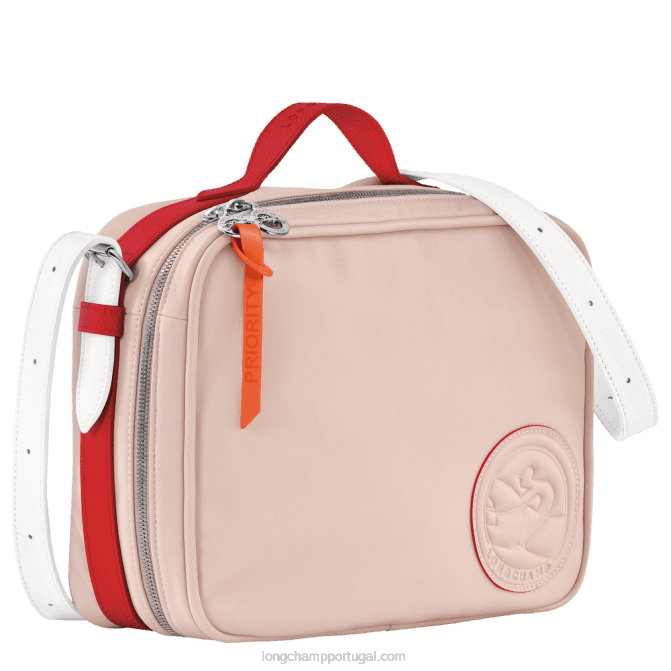Longchamp 6DPZ155 Rosa pálido mulheres bolsa transversal le pliage xtra m