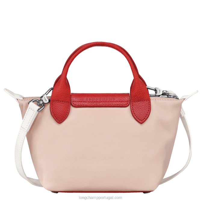 Longchamp 6DPZ156 Rosa pálido mulheres bolsa le pliage xtra xs