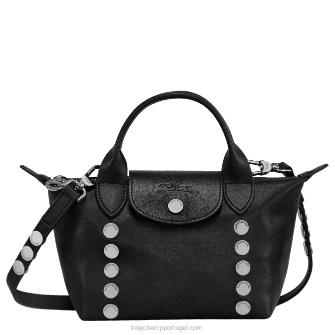 Longchamp 6DPZ157 preto mulheres bolsa le pliage xtra xs