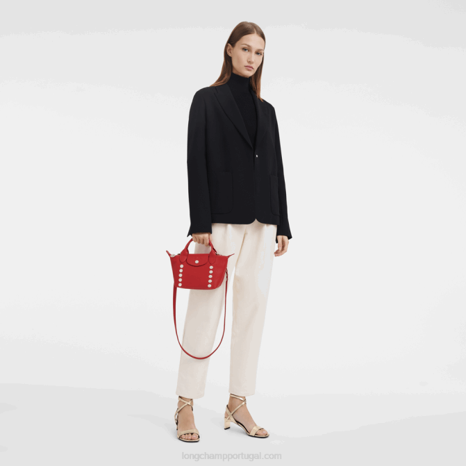 Longchamp 6DPZ158 amor mulheres bolsa le pliage xtra xs