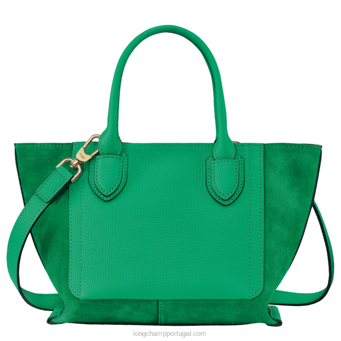 Longchamp 6DPZ160 grama/luz verde mulheres mala de caixa de correio f