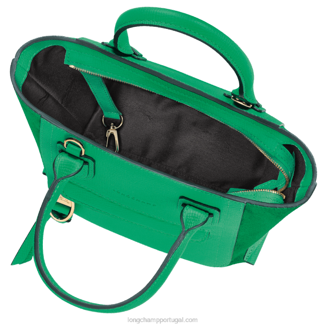Longchamp 6DPZ160 grama/luz verde mulheres mala de caixa de correio f