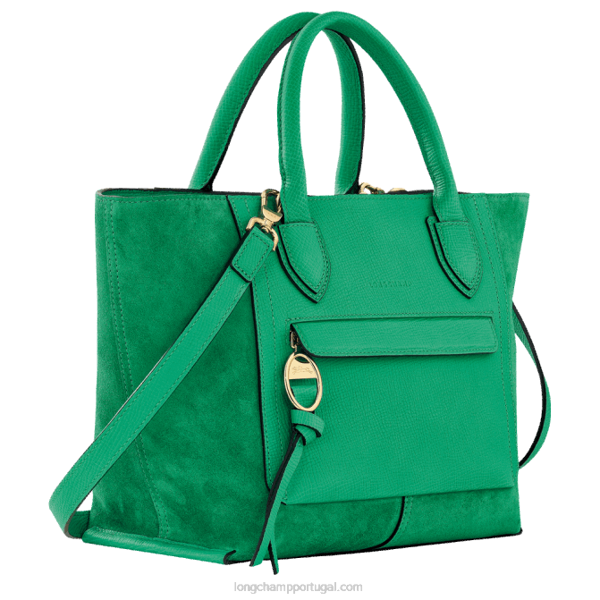 Longchamp 6DPZ162 grama/luz verde mulheres bolsa de caixa de correio m
