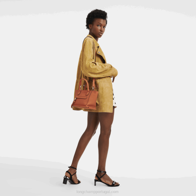 Longchamp 6DPZ166 carot mulheres mala de caixa de correio f
