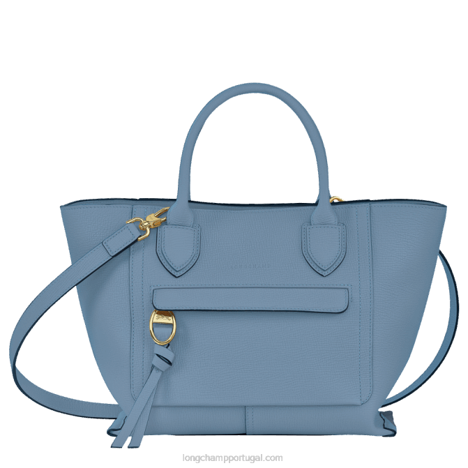 Longchamp 6DPZ169 ardósia mulheres bolsa de caixa de correio m