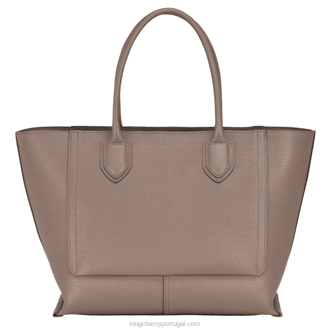 Longchamp 6DPZ172 taupe mulheres bolsa de caixa de correio l