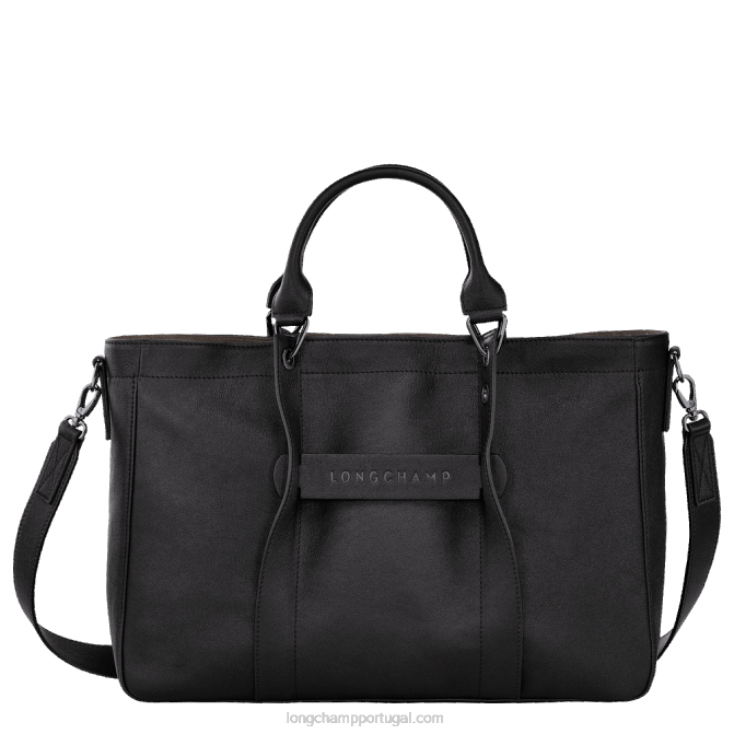 Longchamp 6DPZ181 preto mulheres bolsa 3d l