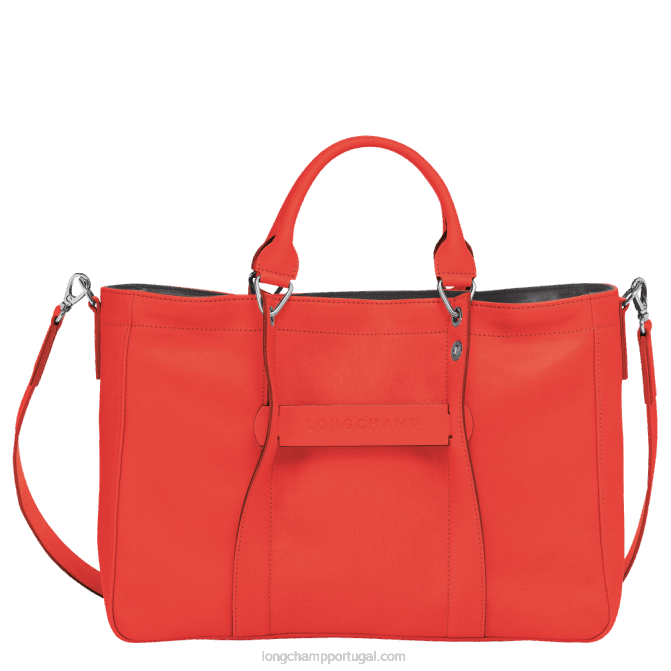 Longchamp 6DPZ184 laranja mulheres bolsa 3d l