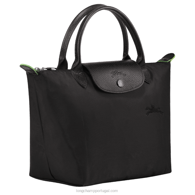 Longchamp 6DPZ186 preto mulheres bolsa verde le pliage s