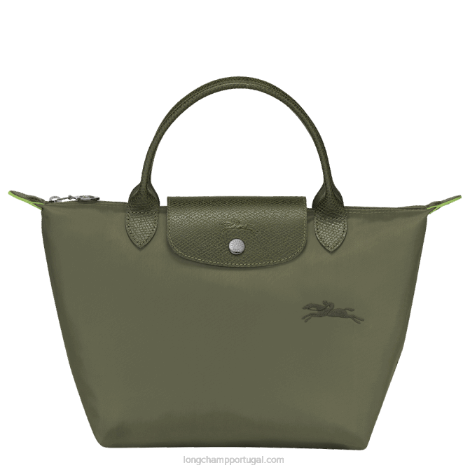 Longchamp 6DPZ187 floresta mulheres bolsa verde le pliage s