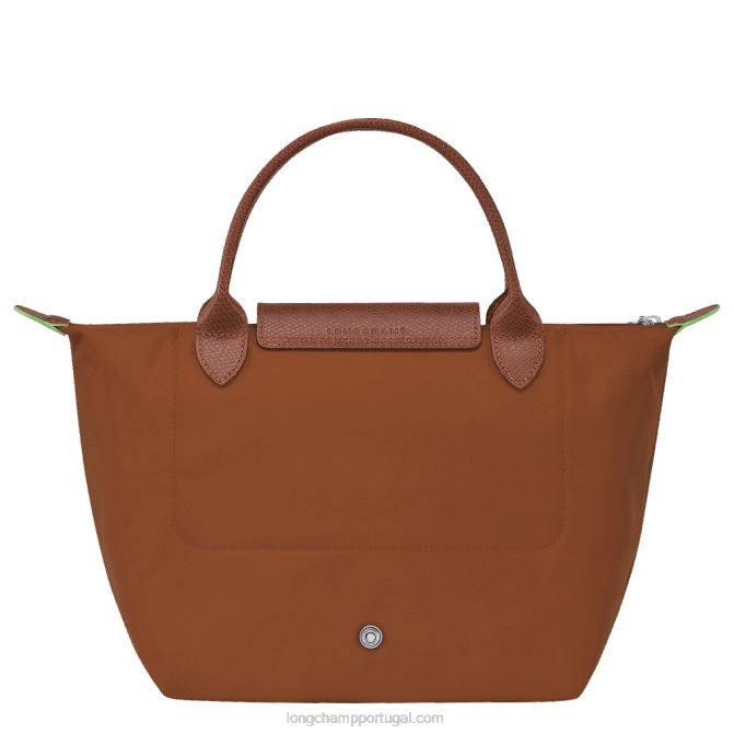 Longchamp 6DPZ188 conhaque mulheres bolsa verde le pliage s