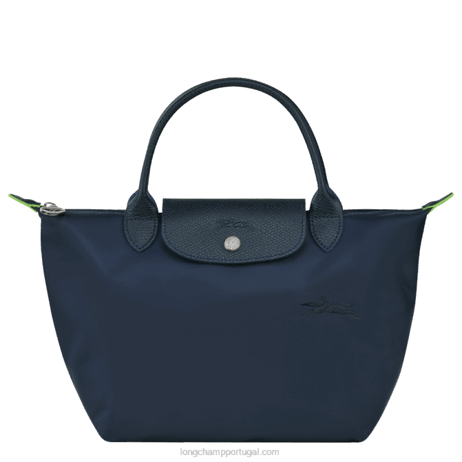 Longchamp 6DPZ190 marinha mulheres bolsa verde le pliage s