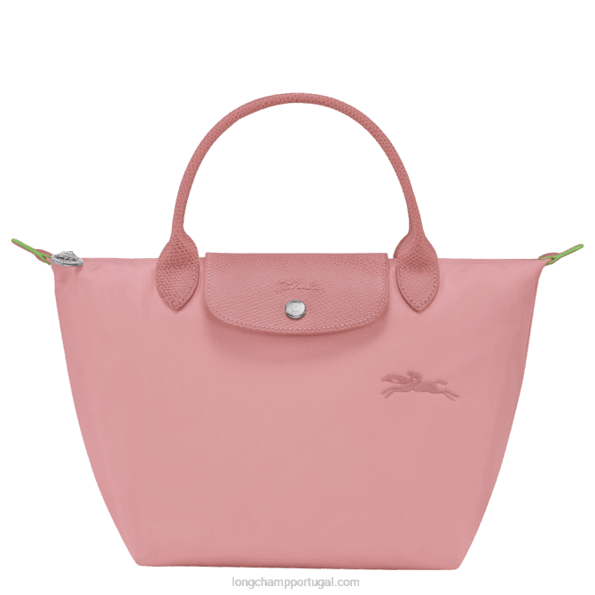Longchamp 6DPZ191 pétala rosa mulheres bolsa verde le pliage s