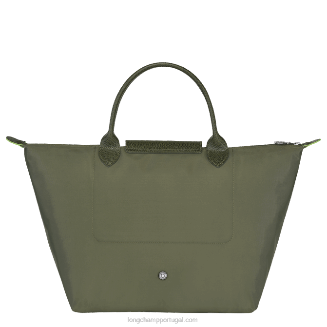 Longchamp 6DPZ193 floresta mulheres bolsa verde le pliage m