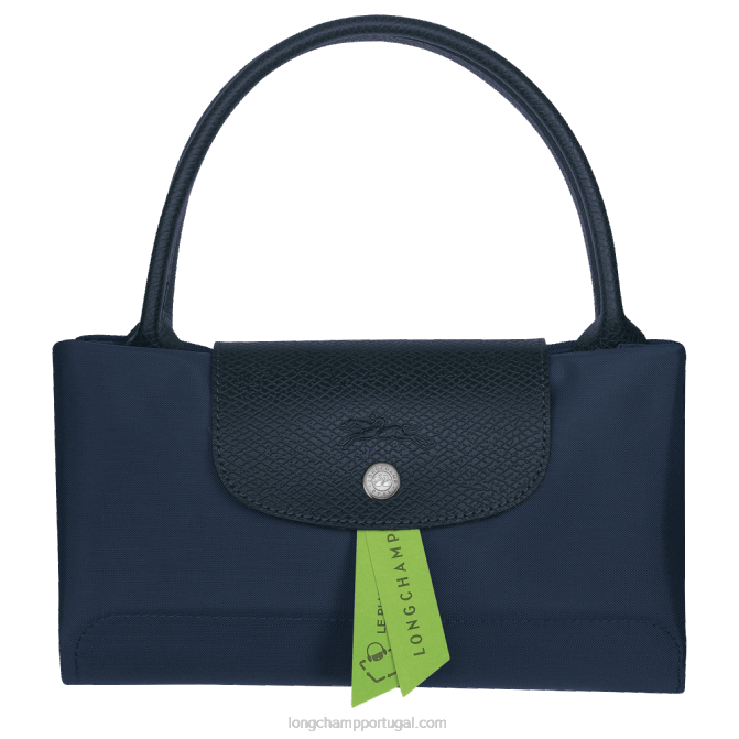 Longchamp 6DPZ195 marinha mulheres bolsa verde le pliage m