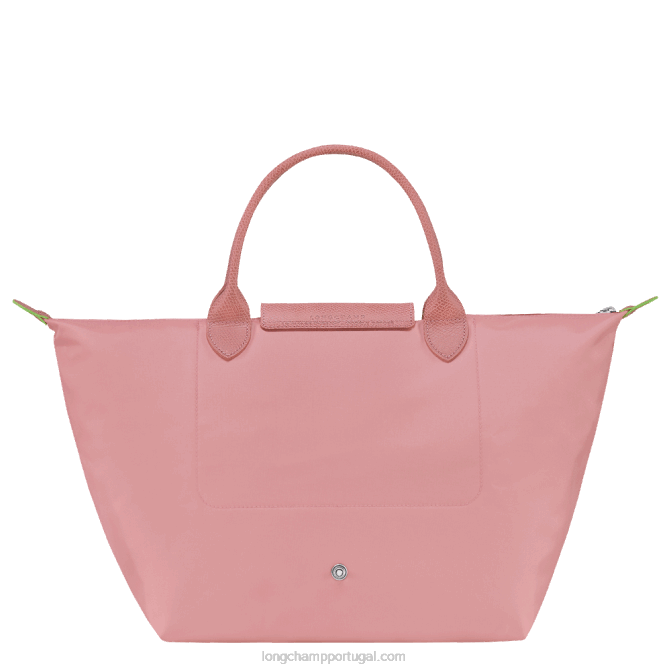 Longchamp 6DPZ197 pétala rosa mulheres bolsa verde le pliage m
