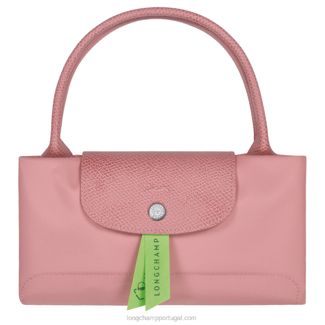 Longchamp 6DPZ197 pétala rosa mulheres bolsa verde le pliage m