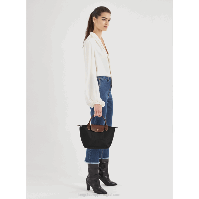 Longchamp 6DPZ198 preto mulheres bolsa original le pliage s