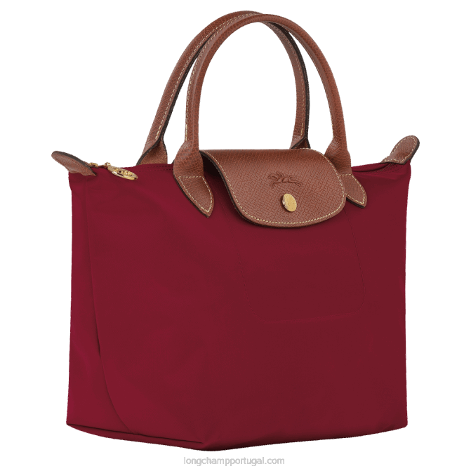 Longchamp 6DPZ199 vermelho mulheres bolsa original le pliage s