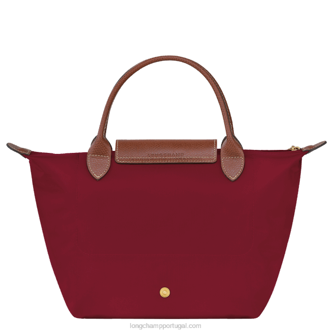 Longchamp 6DPZ199 vermelho mulheres bolsa original le pliage s