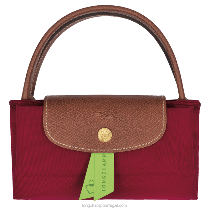 Longchamp 6DPZ199 vermelho mulheres bolsa original le pliage s
