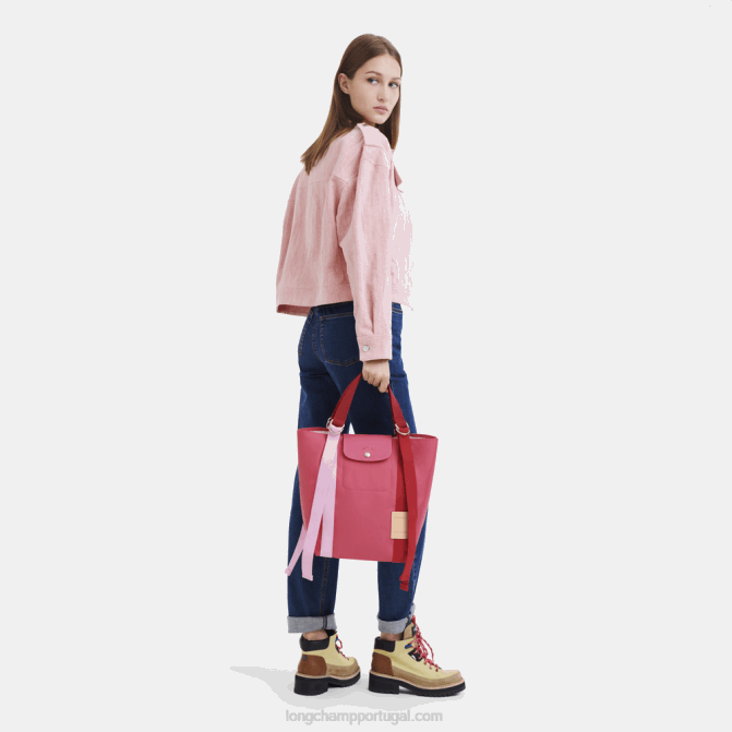 Longchamp 6DPZ1 fúcsia mulheres le pliage re play tote bag s play tote bag s