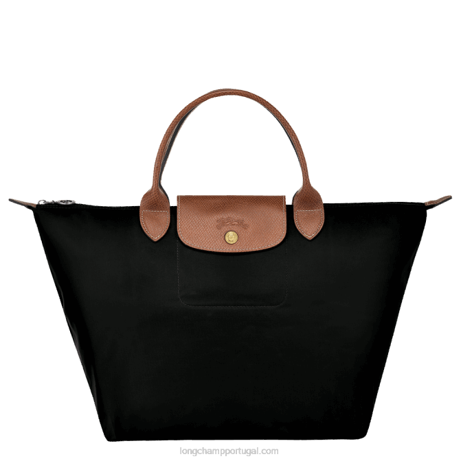 Longchamp 6DPZ204 preto mulheres bolsa original le pliage m