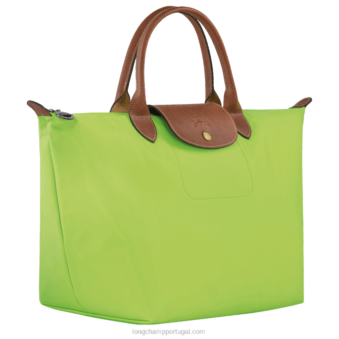 Longchamp 6DPZ205 luz verde mulheres bolsa original le pliage m