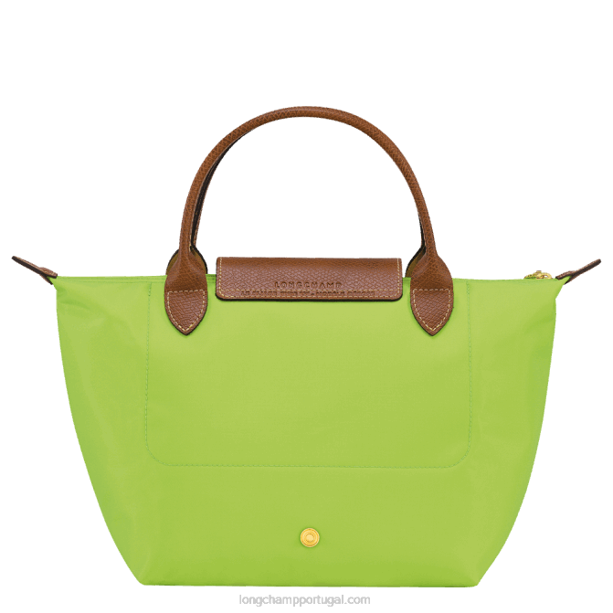 Longchamp 6DPZ33 luz verde mulheres bolsa original le pliage s