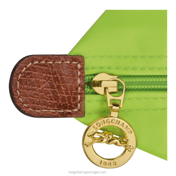 Longchamp 6DPZ33 luz verde mulheres bolsa original le pliage s
