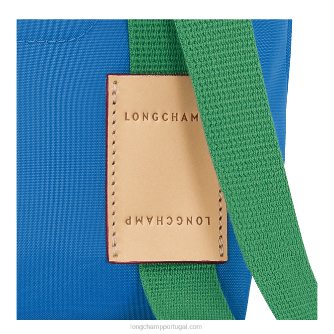 Longchamp 6DPZ44 azul mulheres bolsa le pliage re play xs