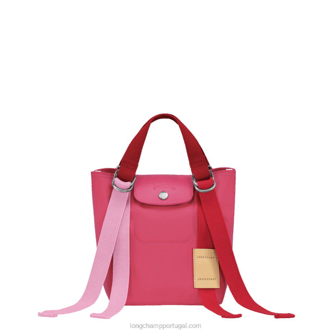 Longchamp 6DPZ45 fúcsia mulheres bolsa le pliage re play xs