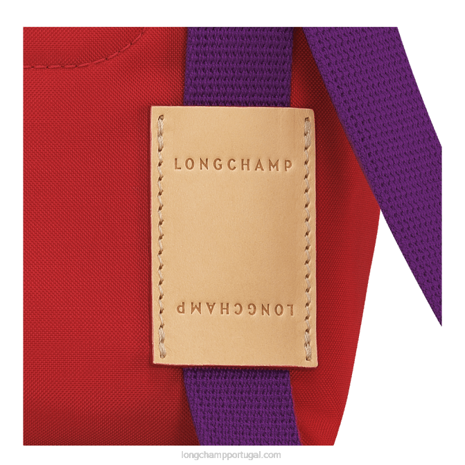 Longchamp 6DPZ47 vermelho mulheres bolsa le pliage re play xs