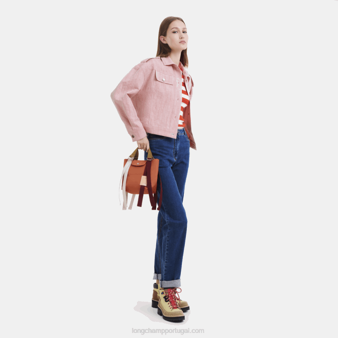Longchamp 6DPZ48 carot mulheres bolsa le pliage re play xs