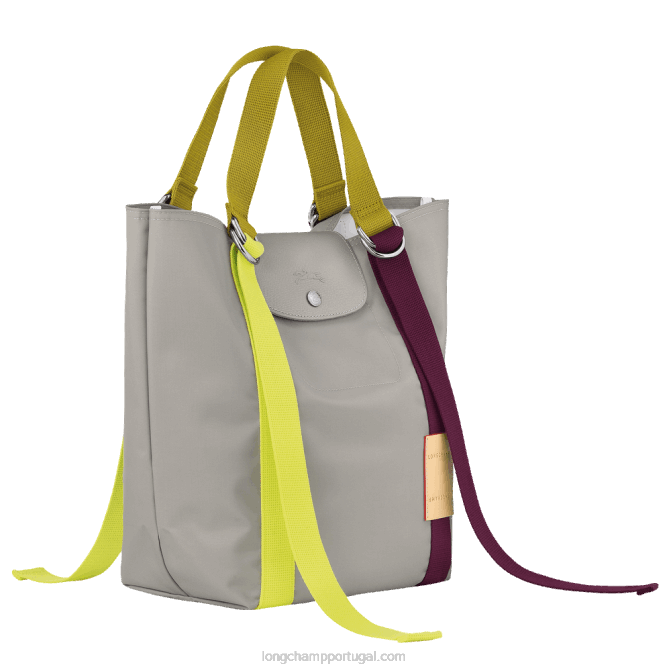 Longchamp 6DPZ49 cinza mulheres bolsa tote le pliage re play s