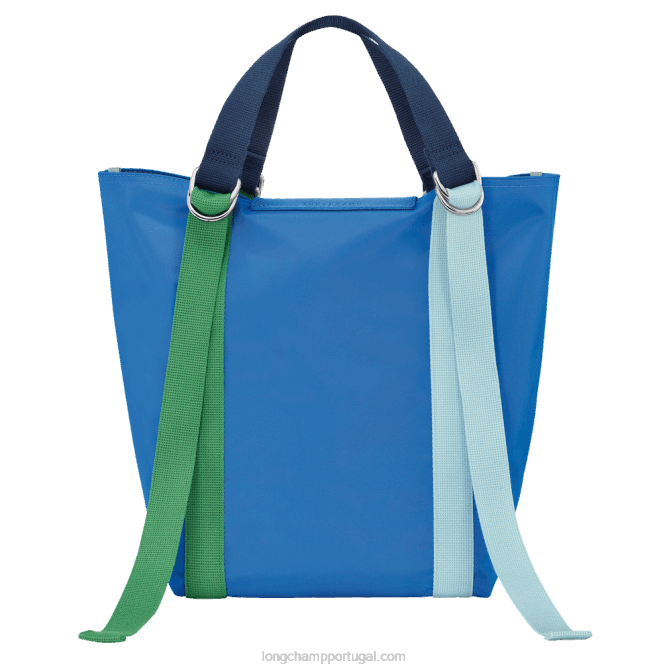 Longchamp 6DPZ50 azul mulheres bolsa tote le pliage re play s