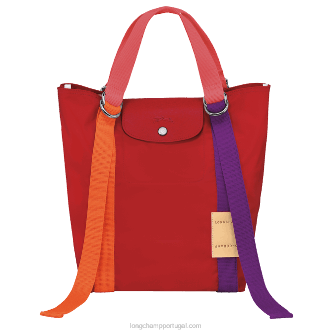 Longchamp 6DPZ52 vermelho mulheres bolsa tote le pliage re play s