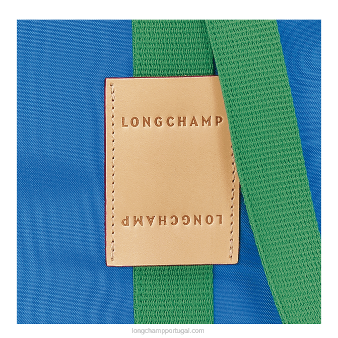 Longchamp 6DPZ55 azul mulheres bolsa le pliage re play xl