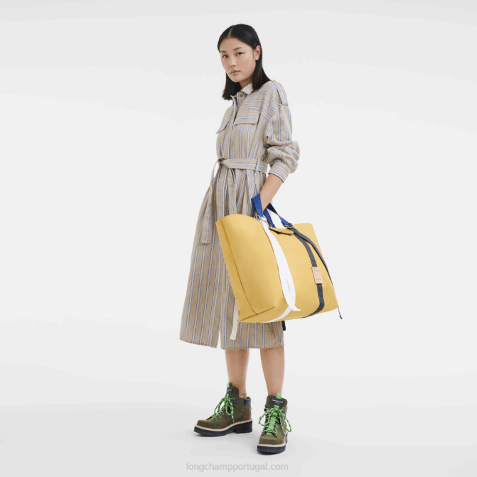Longchamp 6DPZ57 milho mulheres bolsa le pliage re play xl