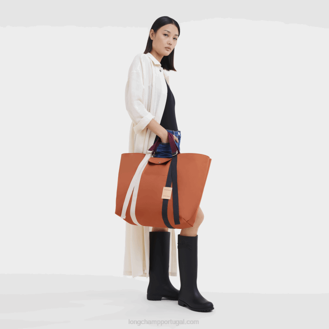 Longchamp 6DPZ59 carot mulheres bolsa le pliage re play xl