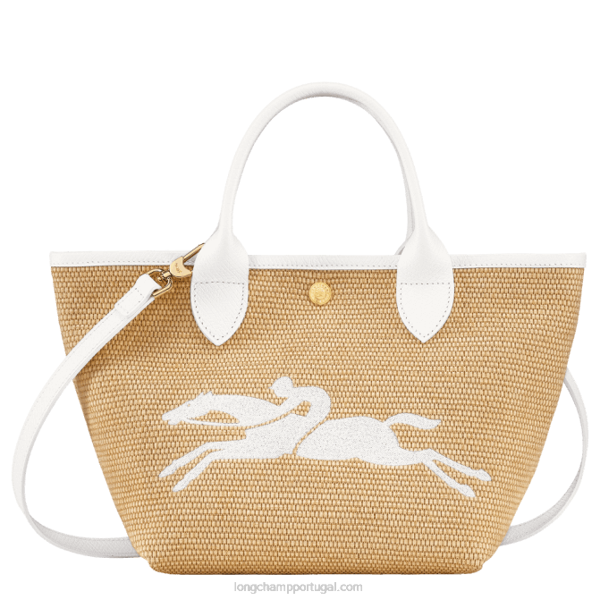 Longchamp 6DPZ63 branco mulheres bolsa cesto le panier pliage s